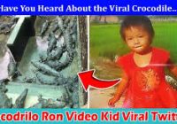 Cocodrilo Ron Video Kid Twitter